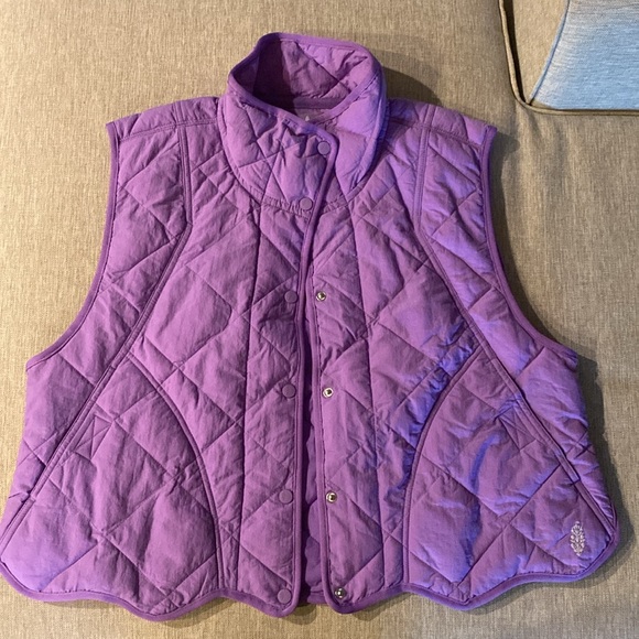 FP Movement Free People Quinn Quilted Puffer Vest Size M - Picture 5 of 9